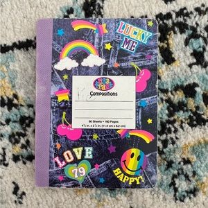 Lisa Frank mini notebook